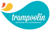 Trampoolin Babysim och simskola Logo